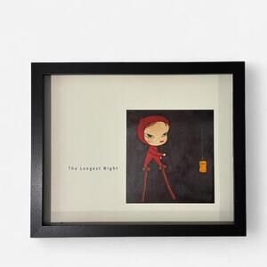 Nara Yoshitomo Nara contemporary art prints 8x10 " framed